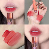 Soft Candy Jelly Mirror Lip Glaze Water Gloss Juice Lip Gloss Long Lasting Moisturizer Water Light Lipstick Waterproof Cosmetics