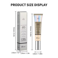 CC Cream with SPF 50 Color Correcting Cream SPF 50 Sunscreen Full Coverage Foundation Lightweight Foundation Moisturizing