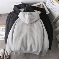 Trendy Brand Men'S Hooded Cardigan Sweatshirt Loose Fit Casual Jacket for Spring and Autumn Stylish Casual Clothing