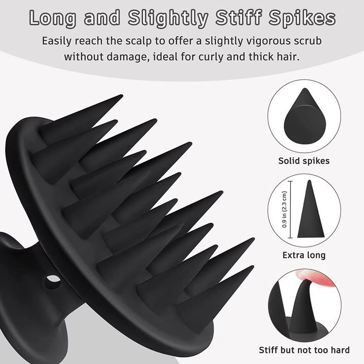 Silicone Shampoo Scalp Massager