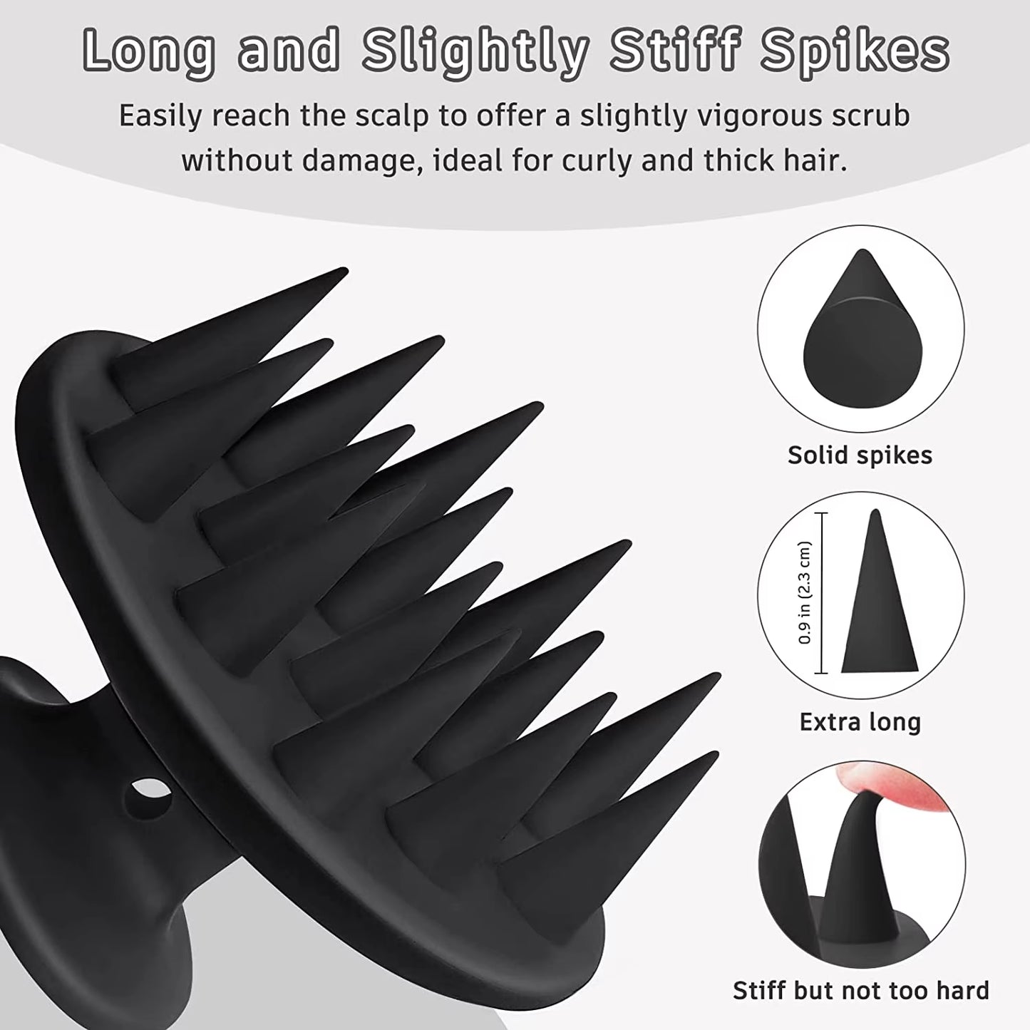 Silicone Shampoo Scalp Massager