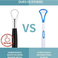 Stainless Steel Tongue Scraper 