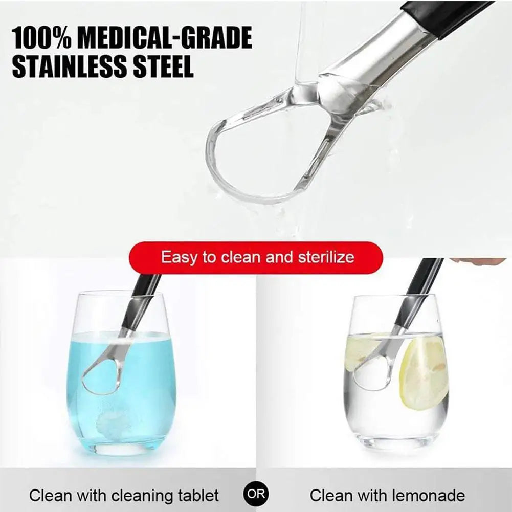 Stainless Steel Tongue Scraper 