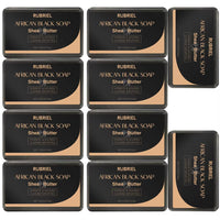 100G AFRICAN BLACK SOAP -  Shea Butter Bar