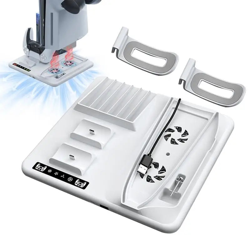 PS5 Slim Vertical Stand Controller Charging Dock
