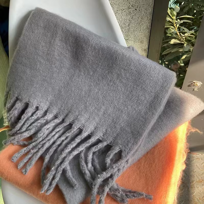 New Cashmere Scarf Woman Black Red Scarf Winter Scarves Ladies Scarf Warm XWJ12