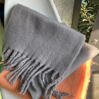 New Cashmere Scarf Woman Black Red Scarf Winter Scarves Ladies Scarf Warm XWJ12