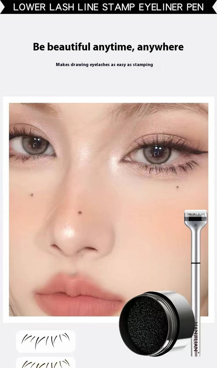 Double-Headed Lower Eyelash Seal 