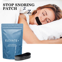 Anti-Snoring Patch for Improved Night Time 