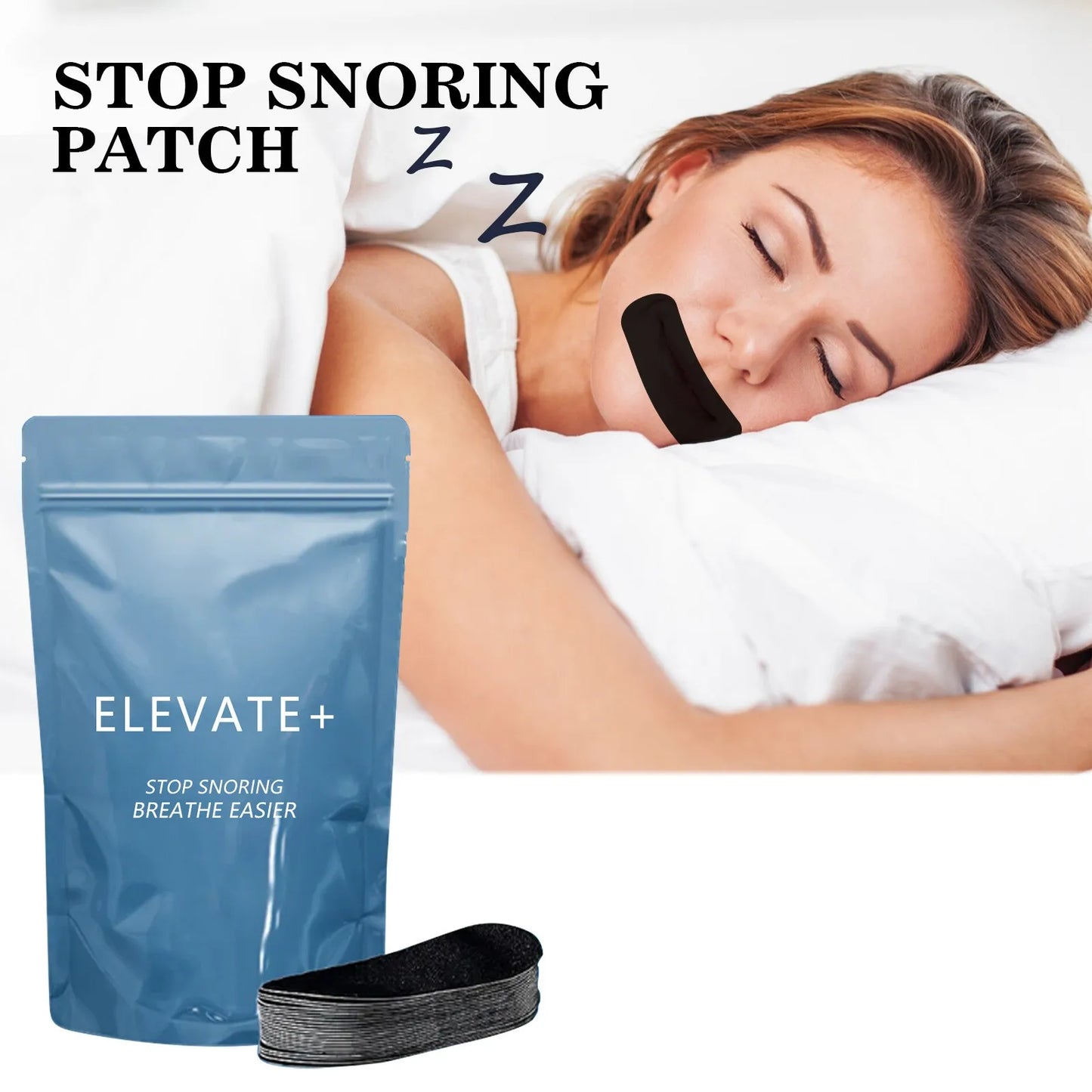 Anti-Snoring Patch for Improved Night Time 