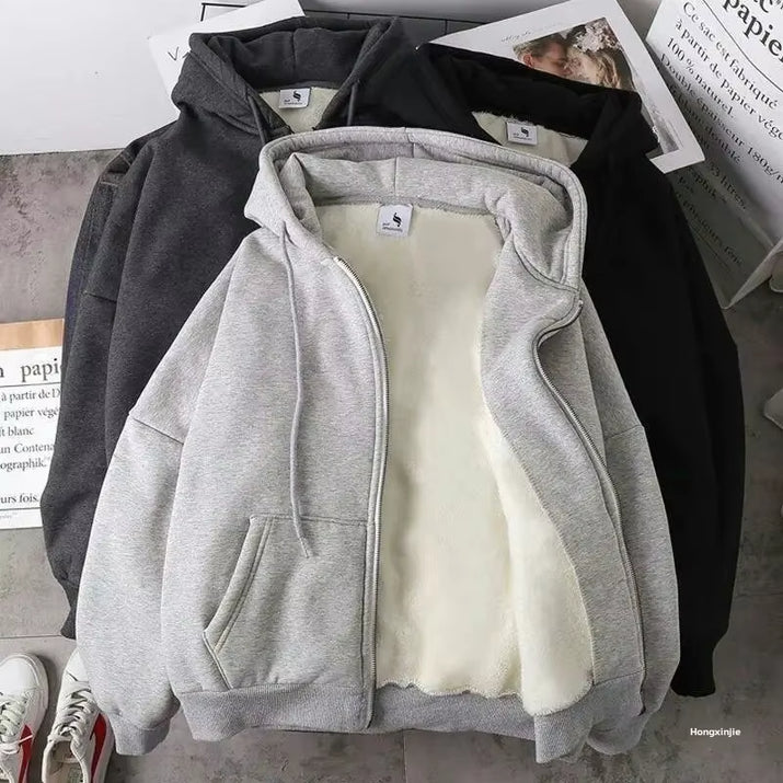 Trendy Brand Men'S Hooded Cardigan Sweatshirt Loose Fit Casual Jacket for Spring and Autumn Stylish Casual Clothing