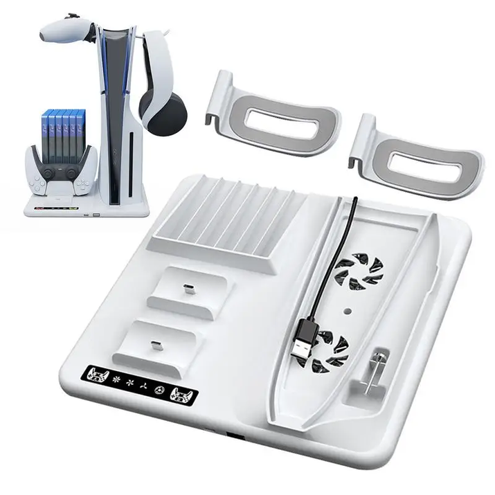 PS5 Slim Vertical Stand Controller Charging Dock