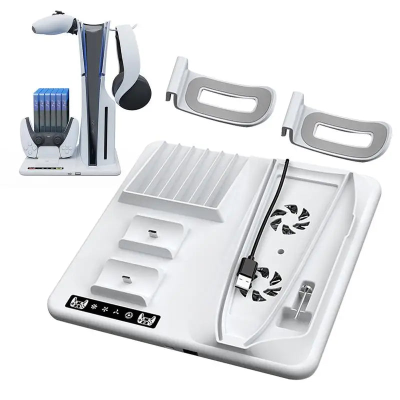 PS5 Slim Vertical Stand Controller Charging Dock