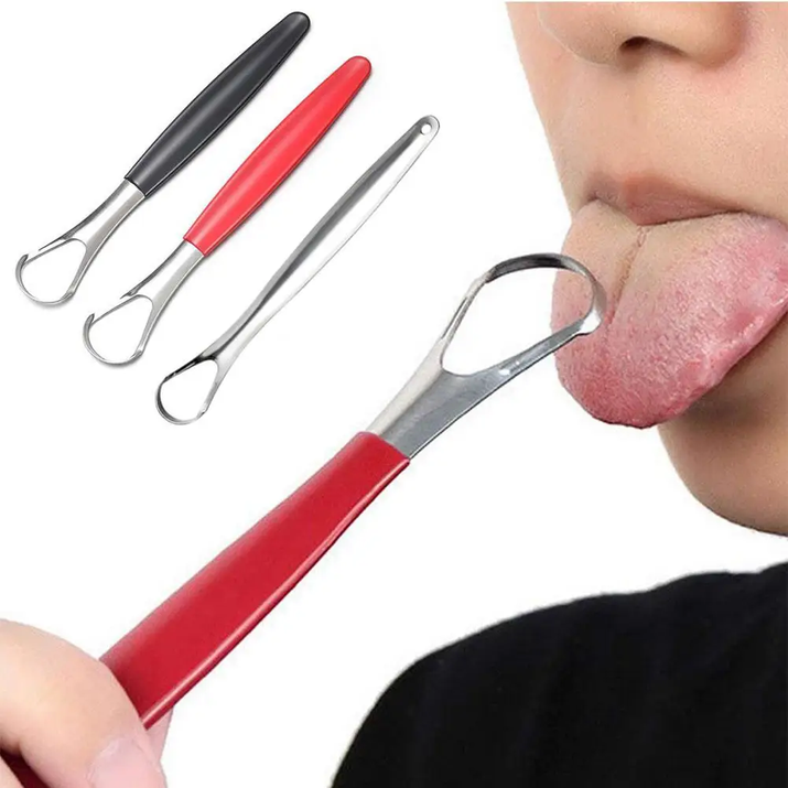 Stainless Steel Tongue Scraper 
