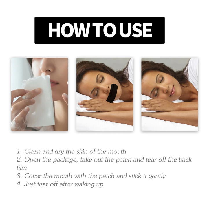 Anti-Snoring Patch for Improved Night Time 