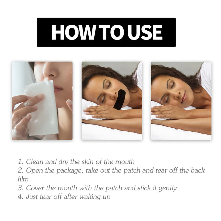 Anti-Snoring Patch for Improved Night Time 
