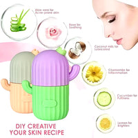 Silicone Ice Facial Roller Beauty Lifting Contouring Tools Trays Ice Balls Skin Care Face Massager Skin Care Tool