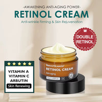 Retinol Face Cream and Eye Serum 2 Pcs/Set Anti Wrinkling