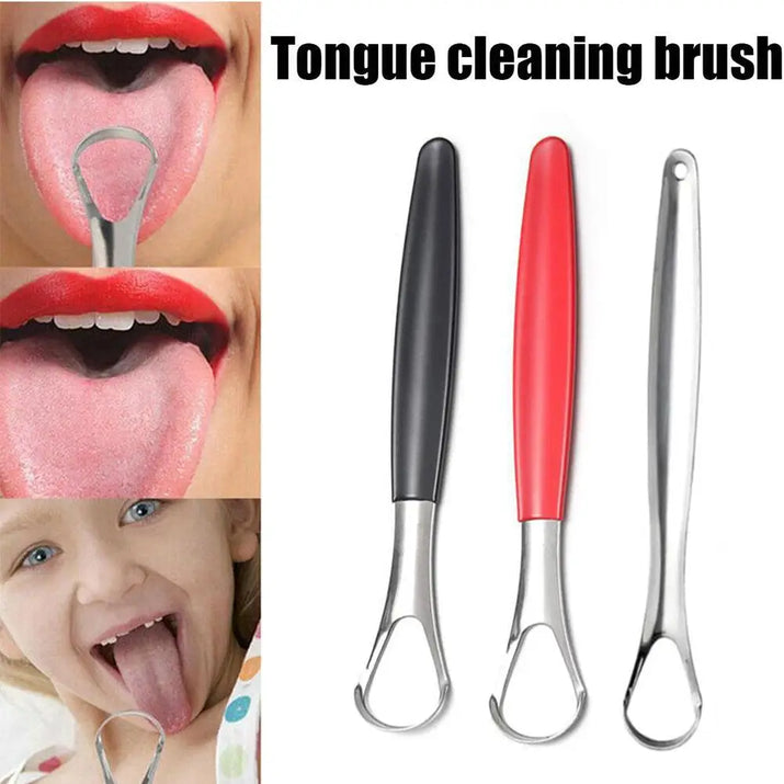 Stainless Steel Tongue Scraper 