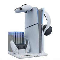 PS5 Slim Vertical Stand Controller Charging Dock